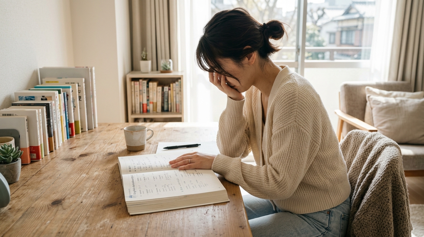英語学習が「毎日続かない」って悩む必要、本当にありますか？