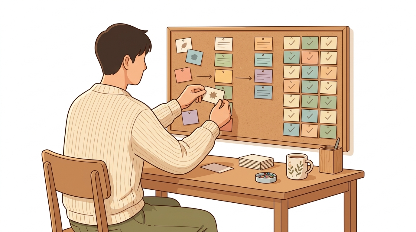 定着率90%超え?僕が実践する「忘れにくい」単語学習サイクル